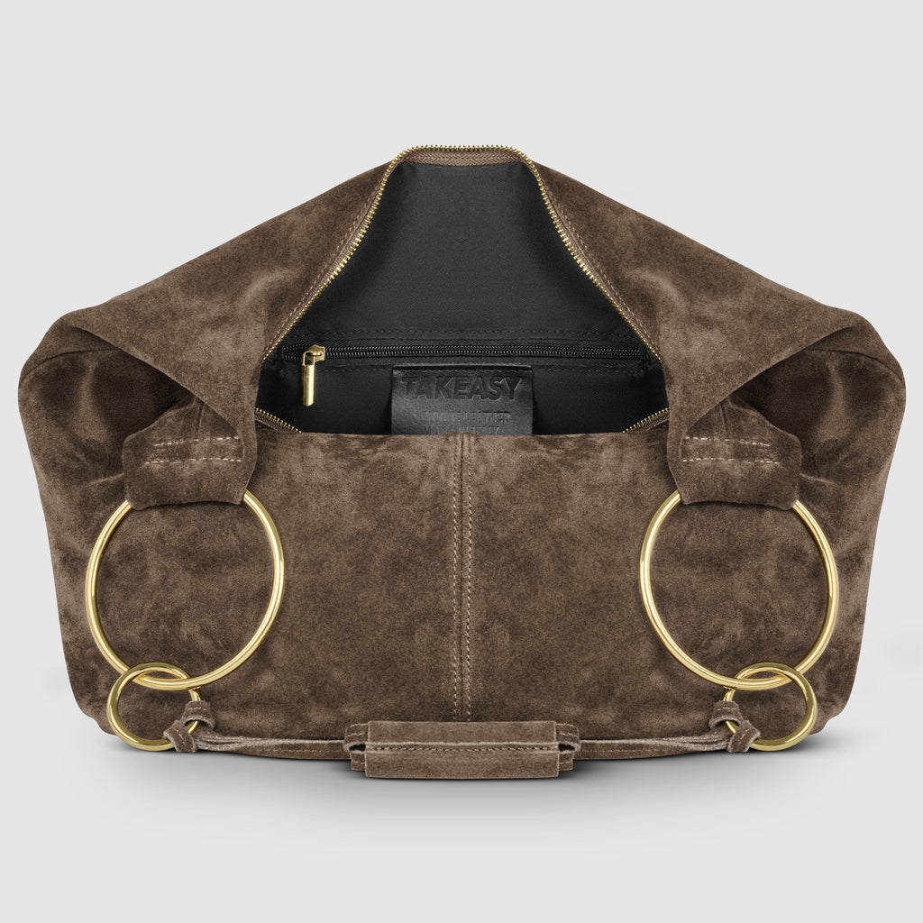 Italian Genuine Suede Hobo Bag 272510