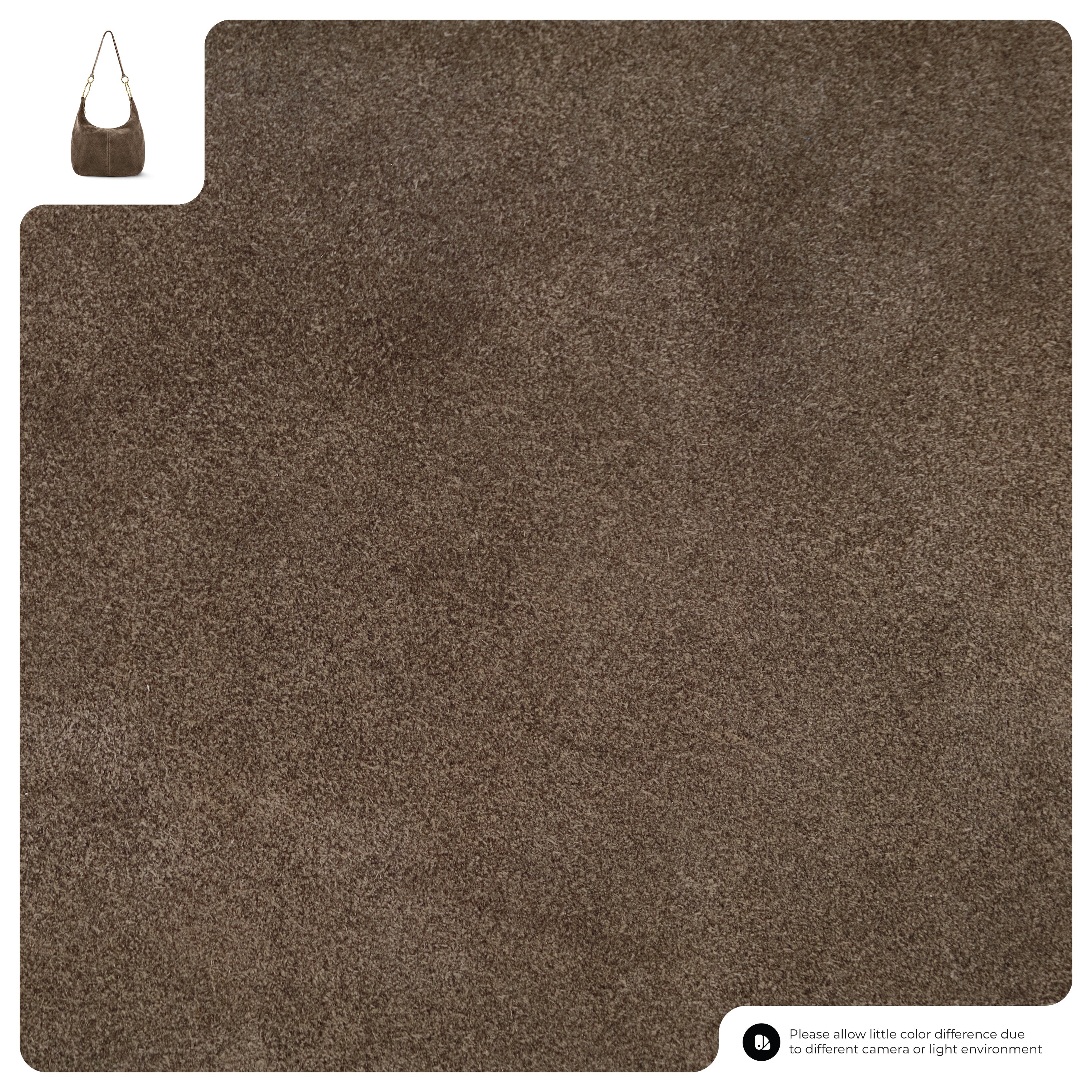 Italian Genuine Suede Hobo Bag 272510