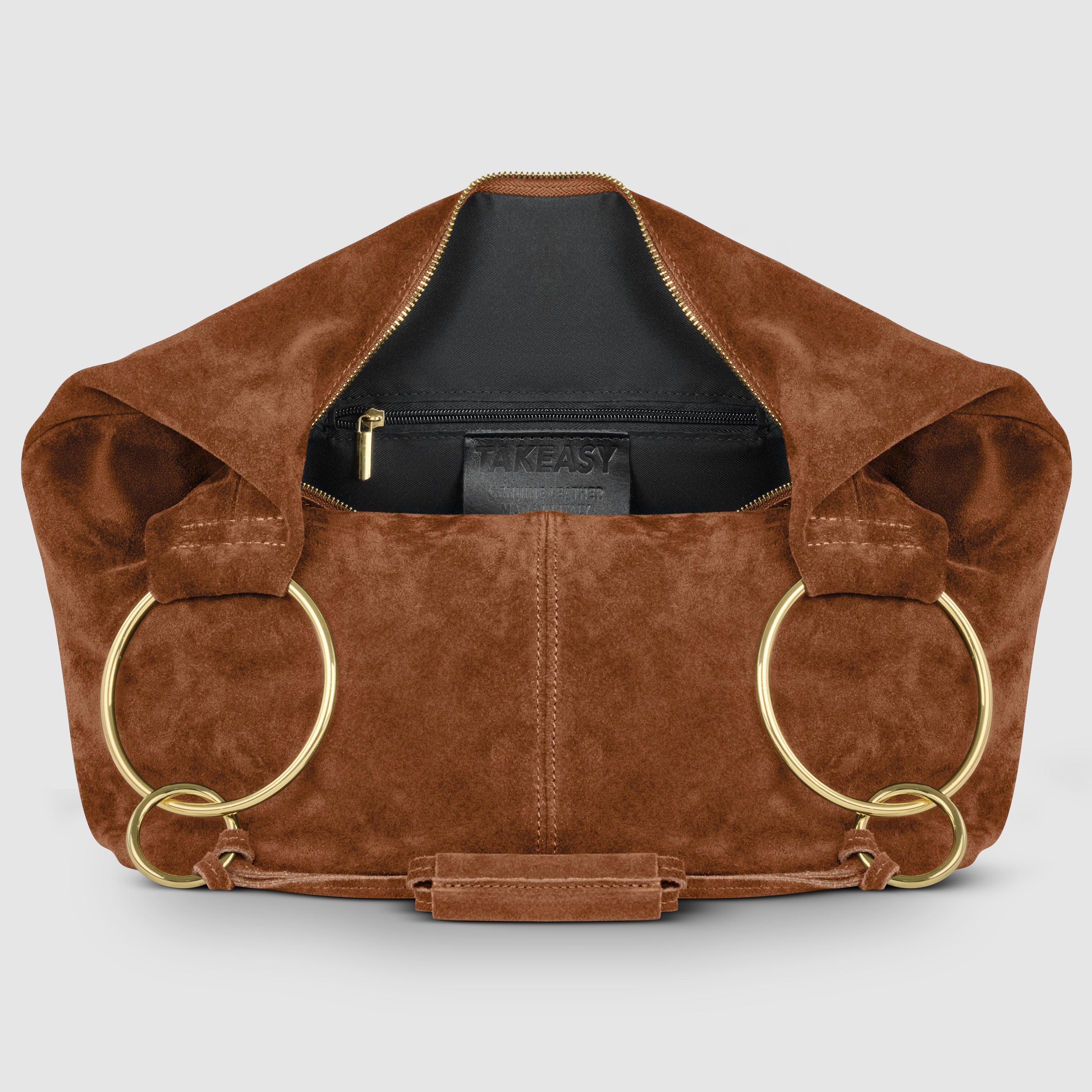 Italian Genuine Suede Hobo Bag 272510