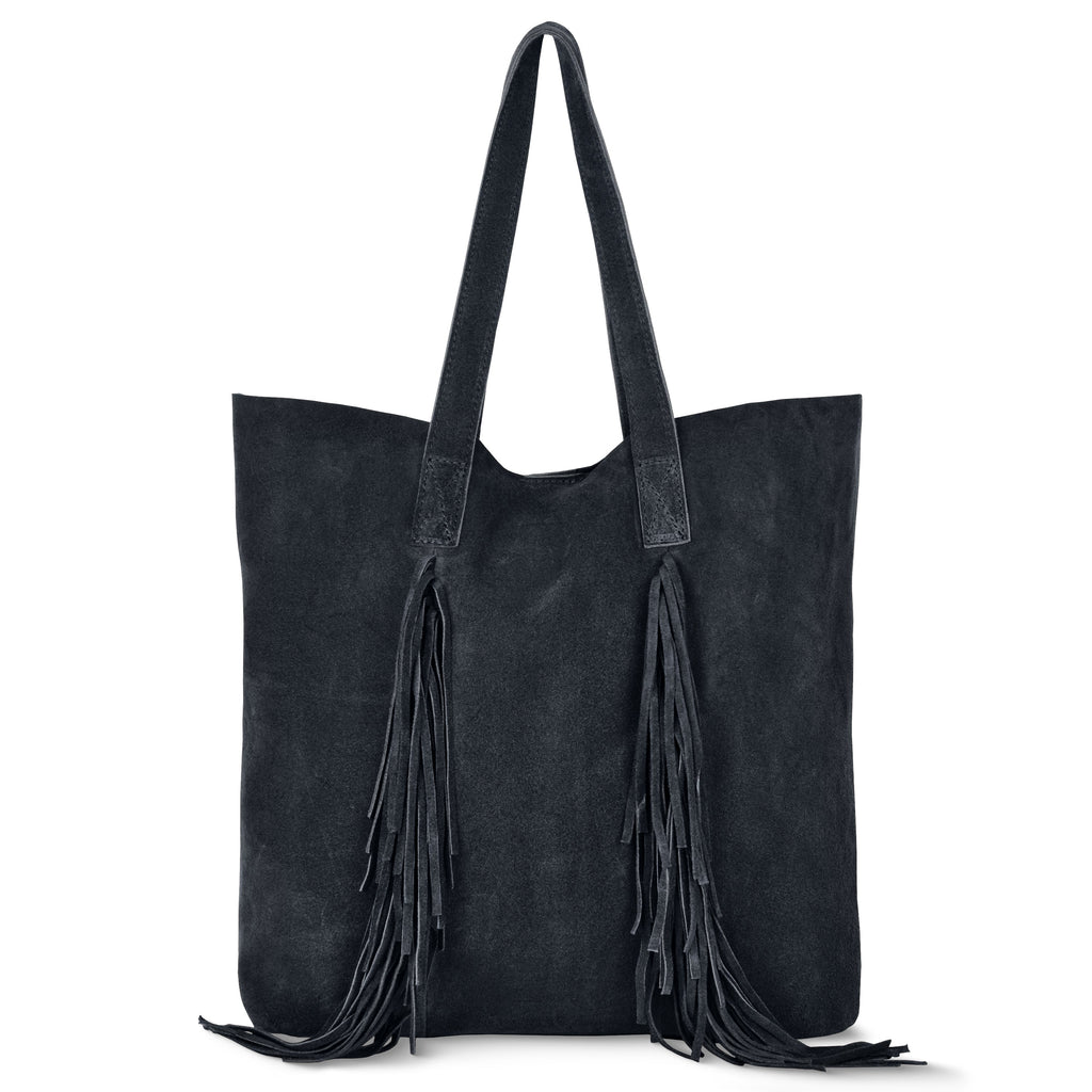 Italian Genuine Suede Tote Bag | Como