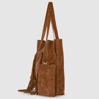 Italian Genuine Suede Tote Bag | Como