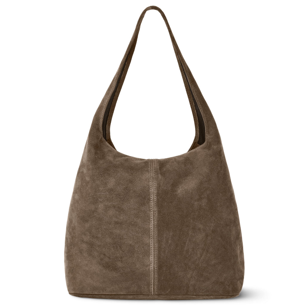 Italian Genuine Suede Hobo Bag | Palermo