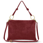 Italian Genuine Suede Shoulder Bag 171551