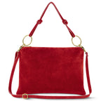 Italian Genuine Suede Shoulder Bag 171551