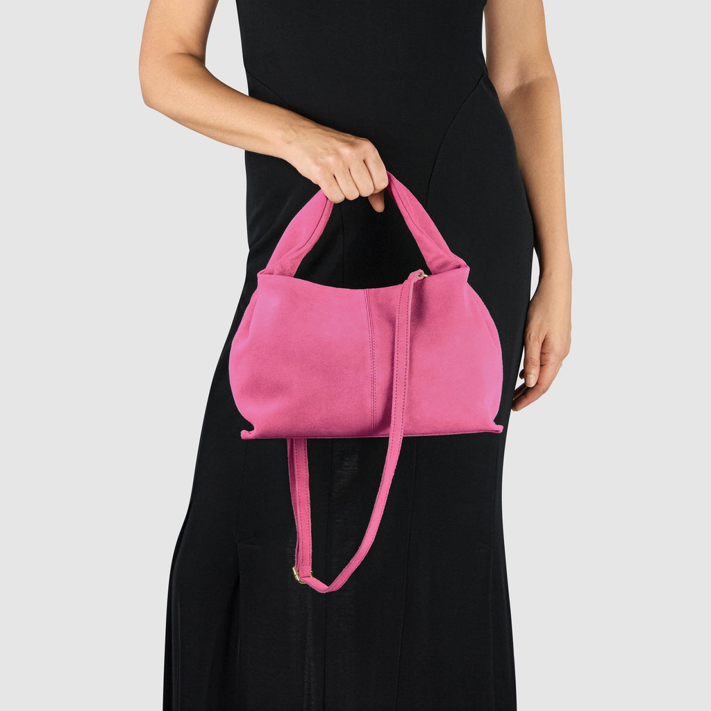 Italian Genuine Suede Shoulder Bag 312940