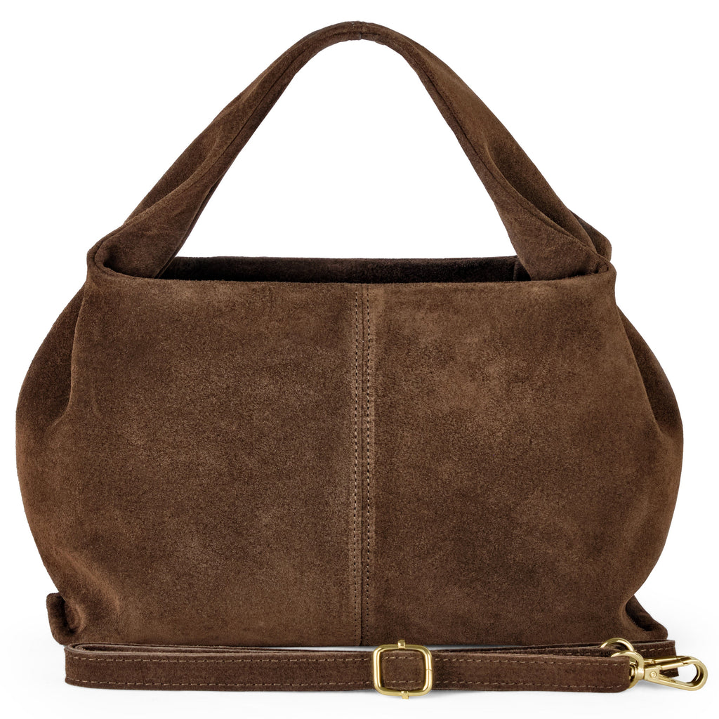 Italian Genuine Suede Shoulder Bag 312940