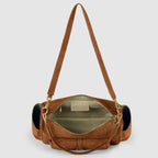 Italian Genuine Suede Shoulder Bag 323040