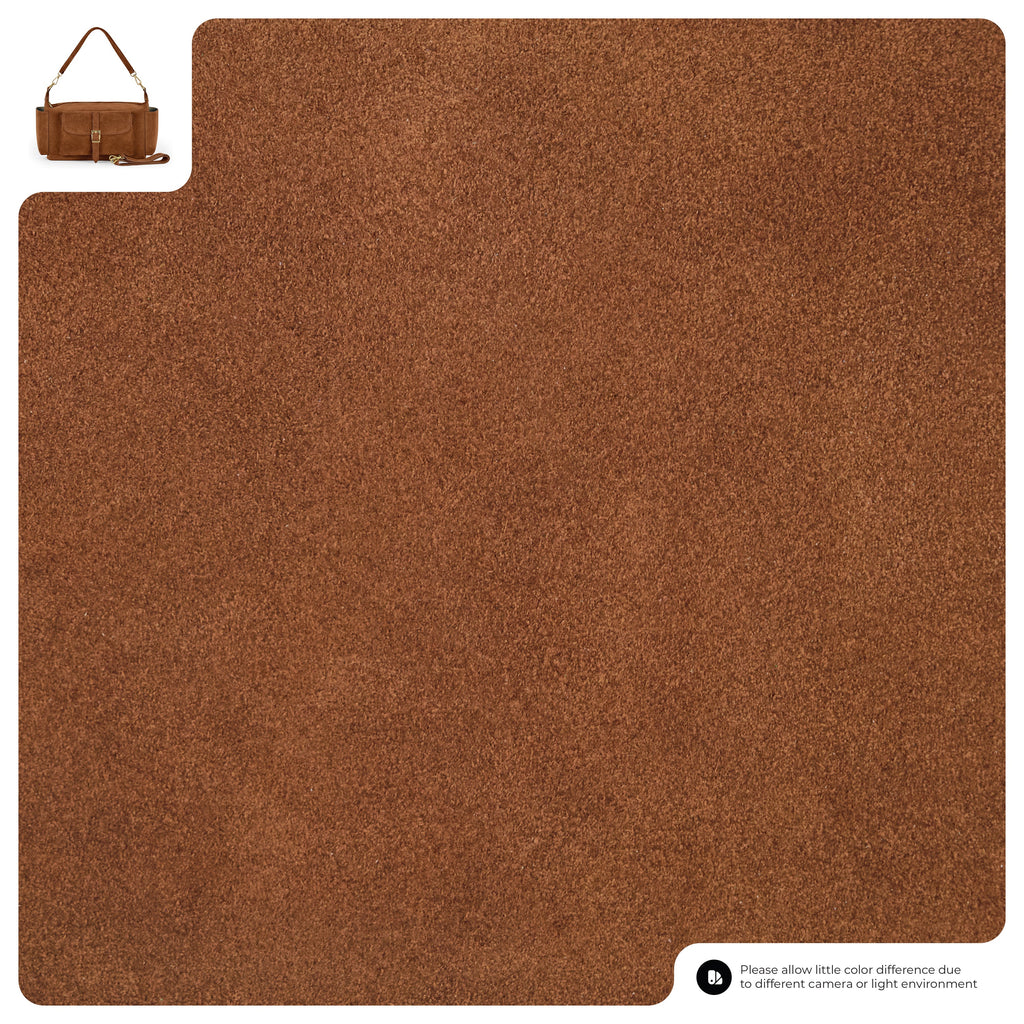 Italian Genuine Suede Shoulder Bag 323040