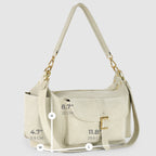Italian Genuine Suede Shoulder Bag 323040