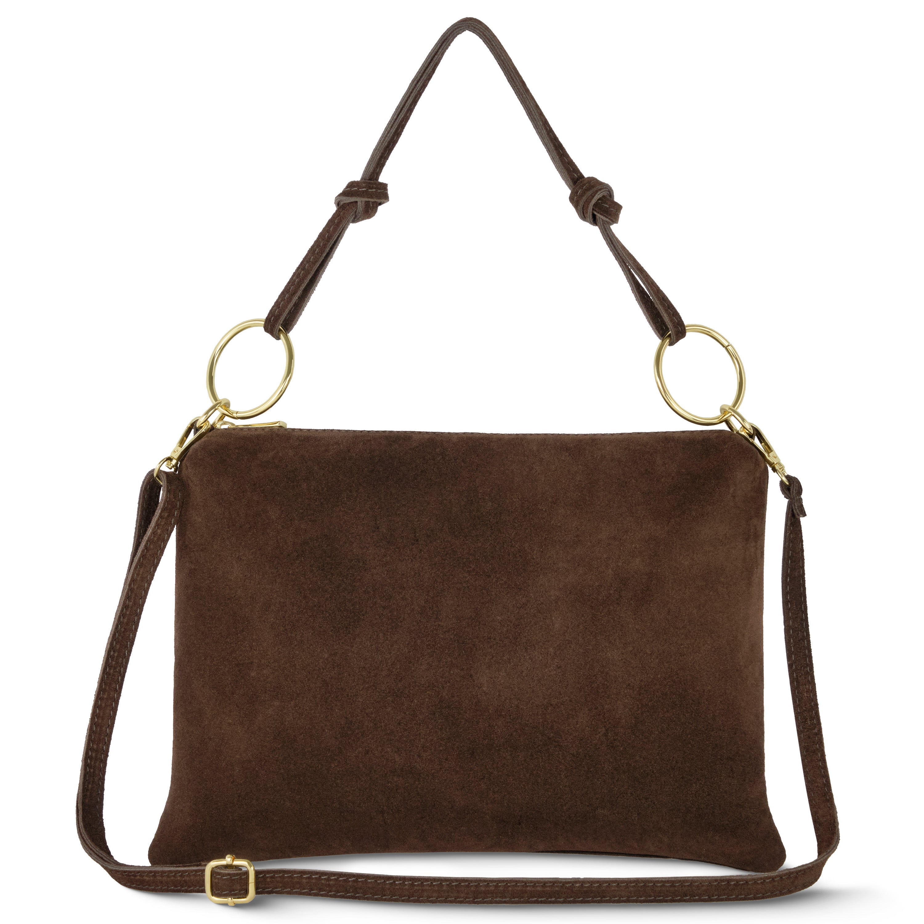 Italian Genuine Suede Shoulder Bag 171551