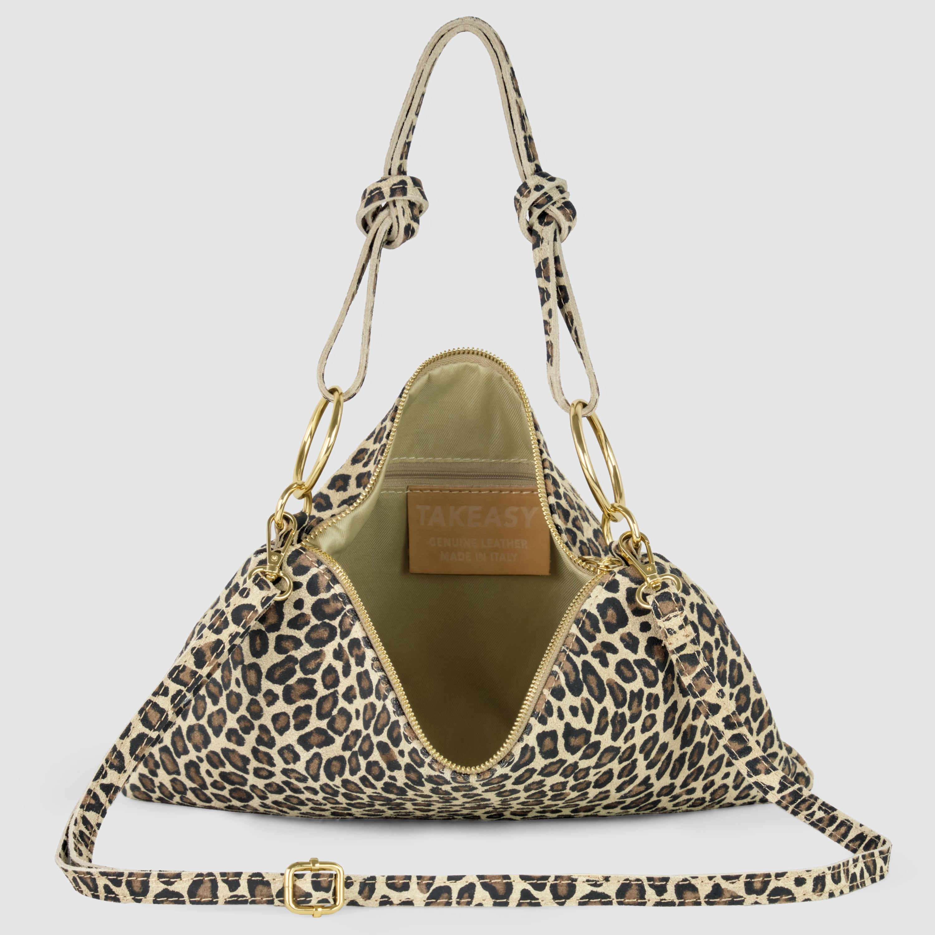 Italian Genuine Suede Shoulder Bag 171551