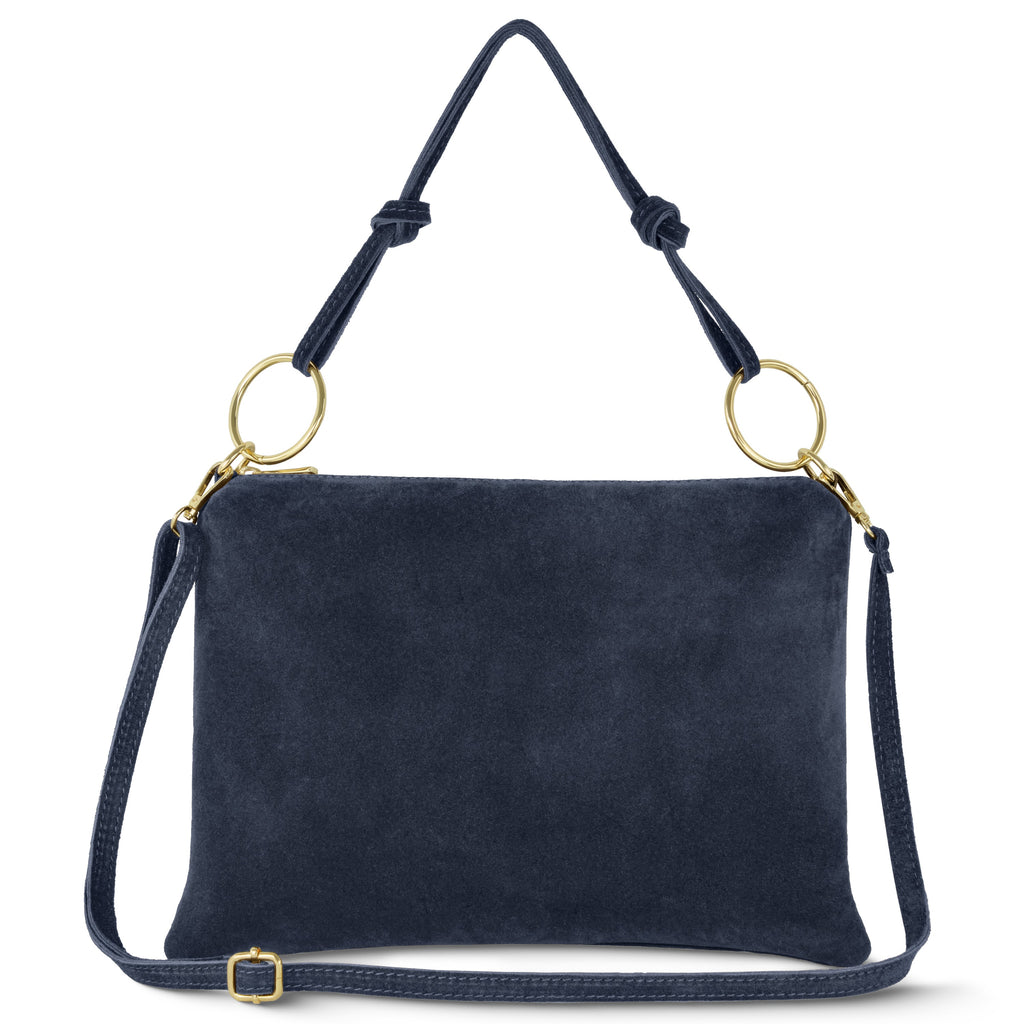 Italian Genuine Suede Shoulder Bag 171551