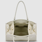 Italian Genuine Suede Top-Handle Bag 413912