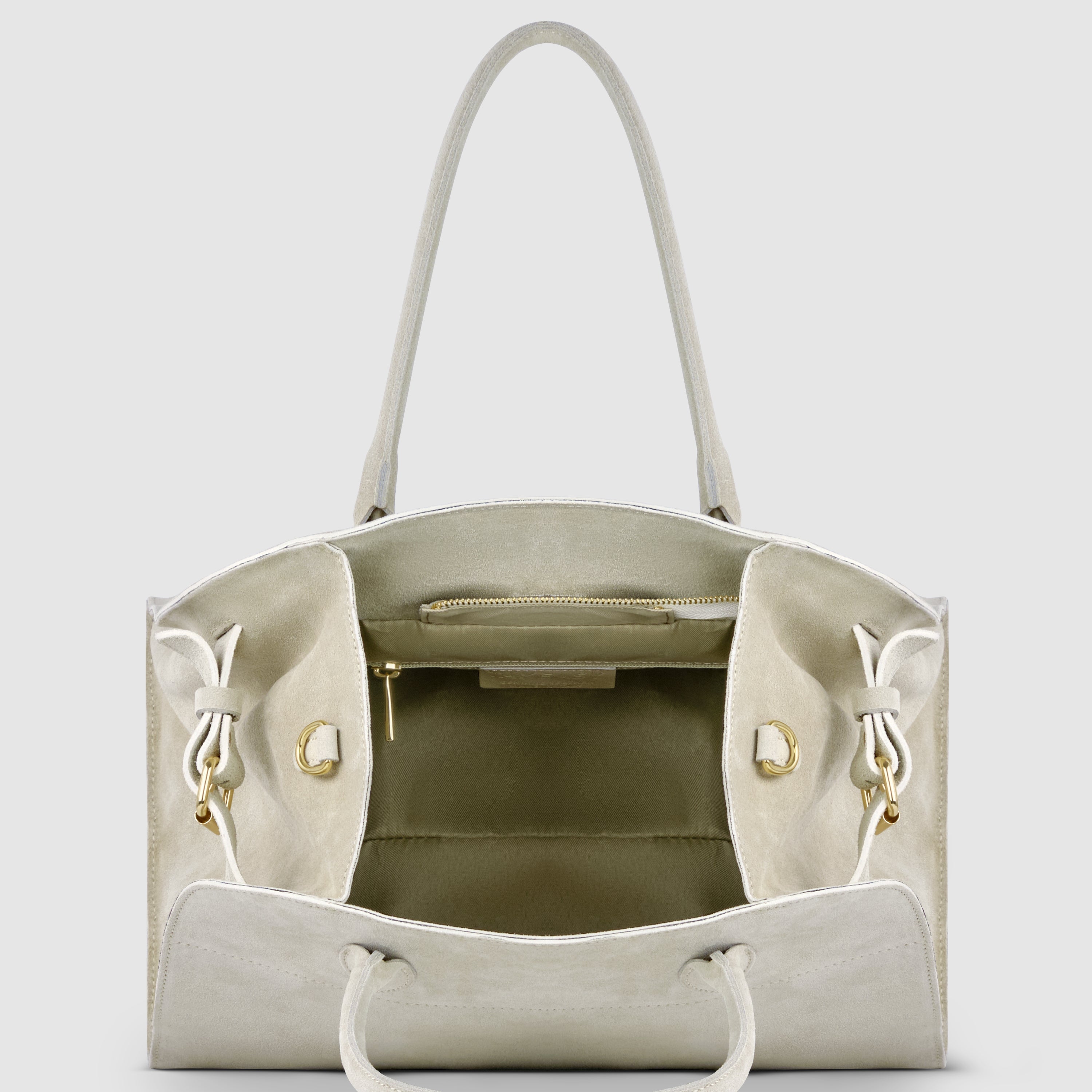 Italian Genuine Suede Top-Handle Bag 413912