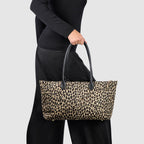 Italian Genuine Suede Tote Bag 242235
