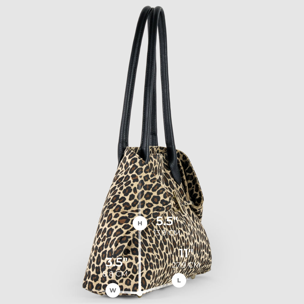 Italian Genuine Suede Tote Bag 242235