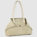Italian Genuine Suede Tote Bag 242235