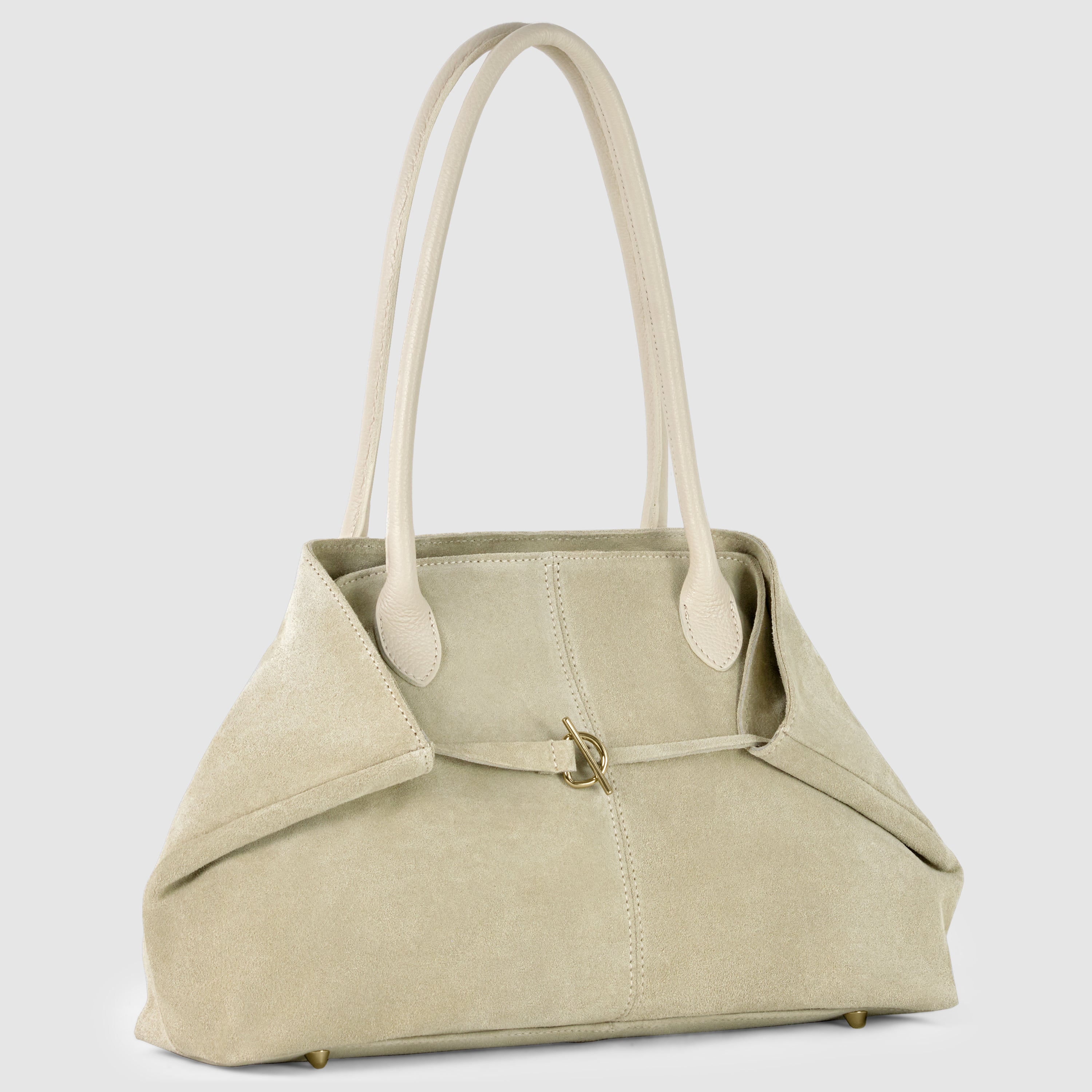 Italian Genuine Suede Tote Bag 242235