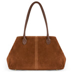 Italian Genuine Suede Tote Bag 242235