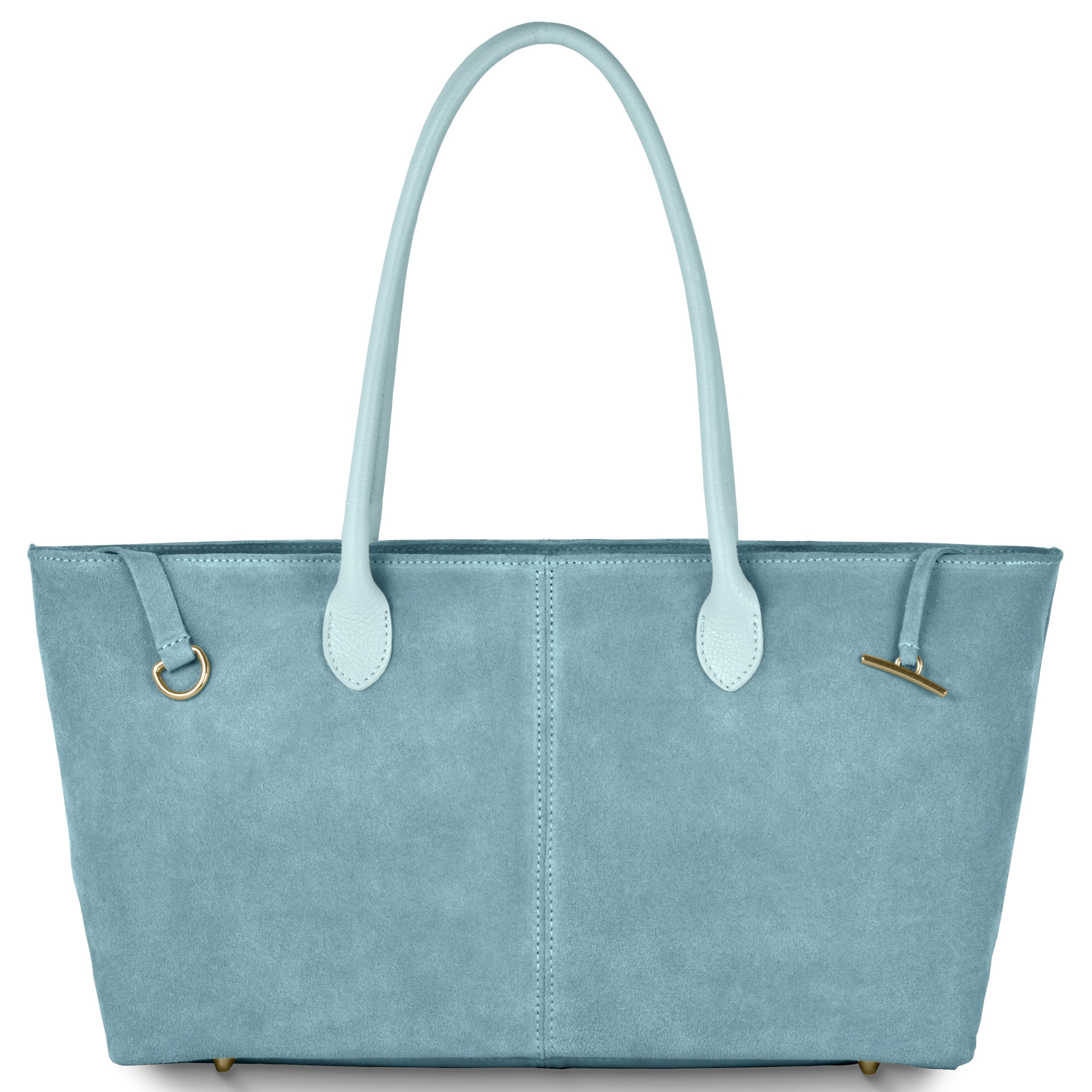 Italian Genuine Suede Tote Bag 242235