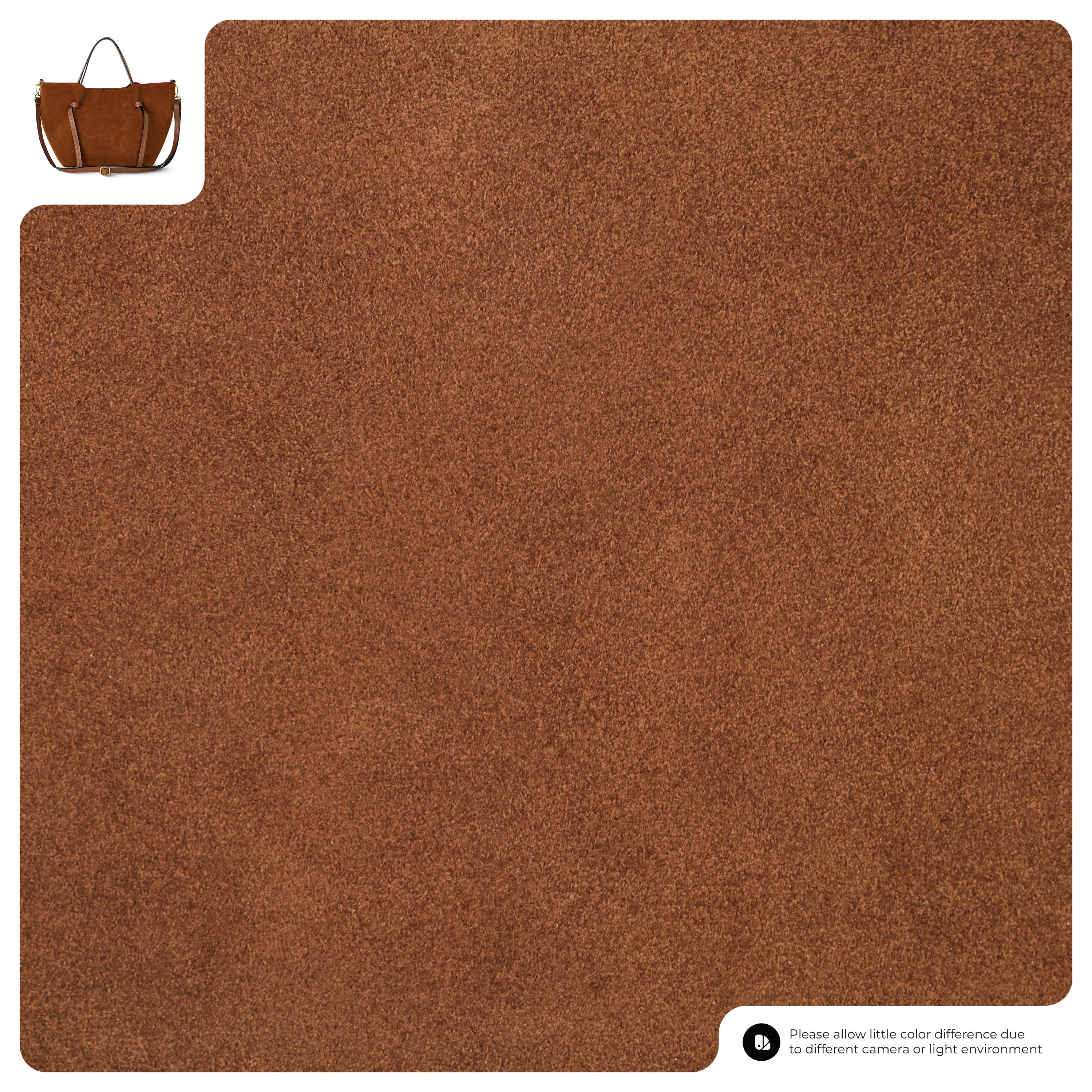Italian Genuine Suede Tote Bag 292730