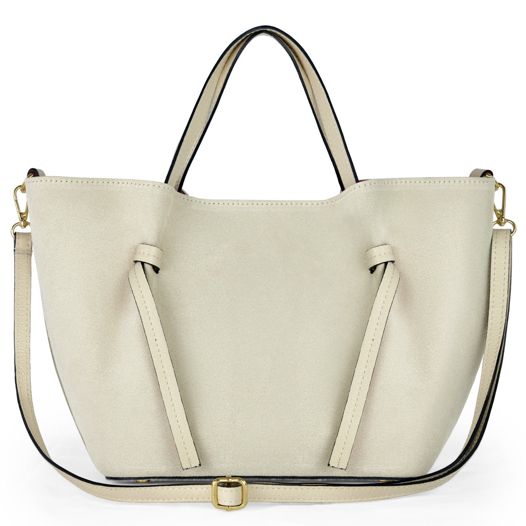Italian Genuine Suede Tote Bag 292730