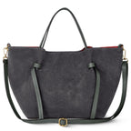 Italian Genuine Suede Tote Bag 292730