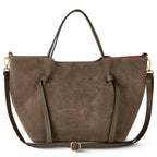 Italian Genuine Suede Tote Bag 292730
