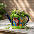 Talavera Watering Can Planter | Hand-Painted Mexican Pottery - Che Cose Belle