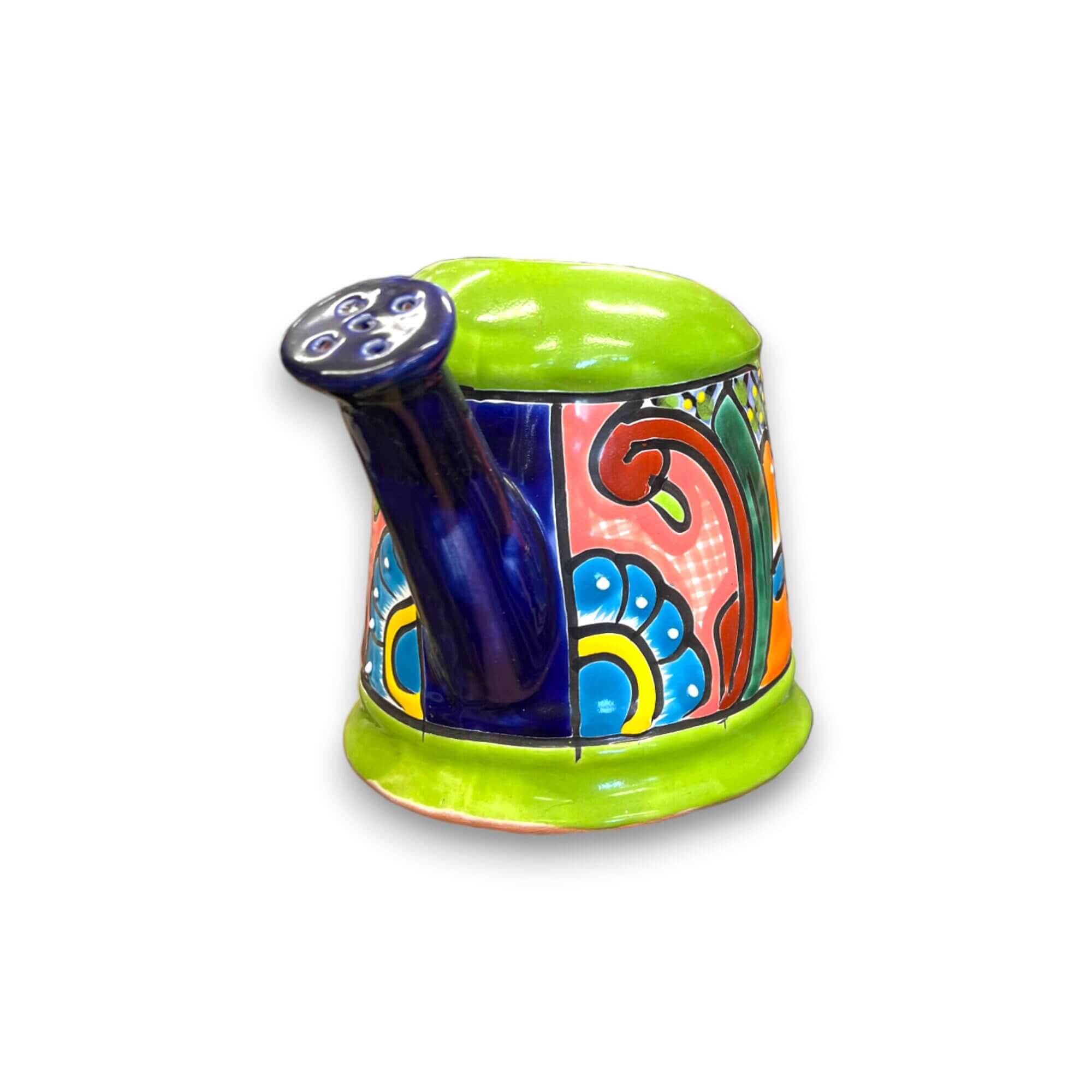 Talavera Watering Can Planter | Hand - Painted Mexican Pottery - Che Cose Belle