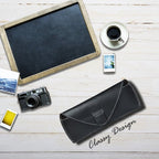 Tan Leather Sunglasses Case - Che Cose Belle