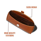 Tan Leather Sunglasses Case - Che Cose Belle