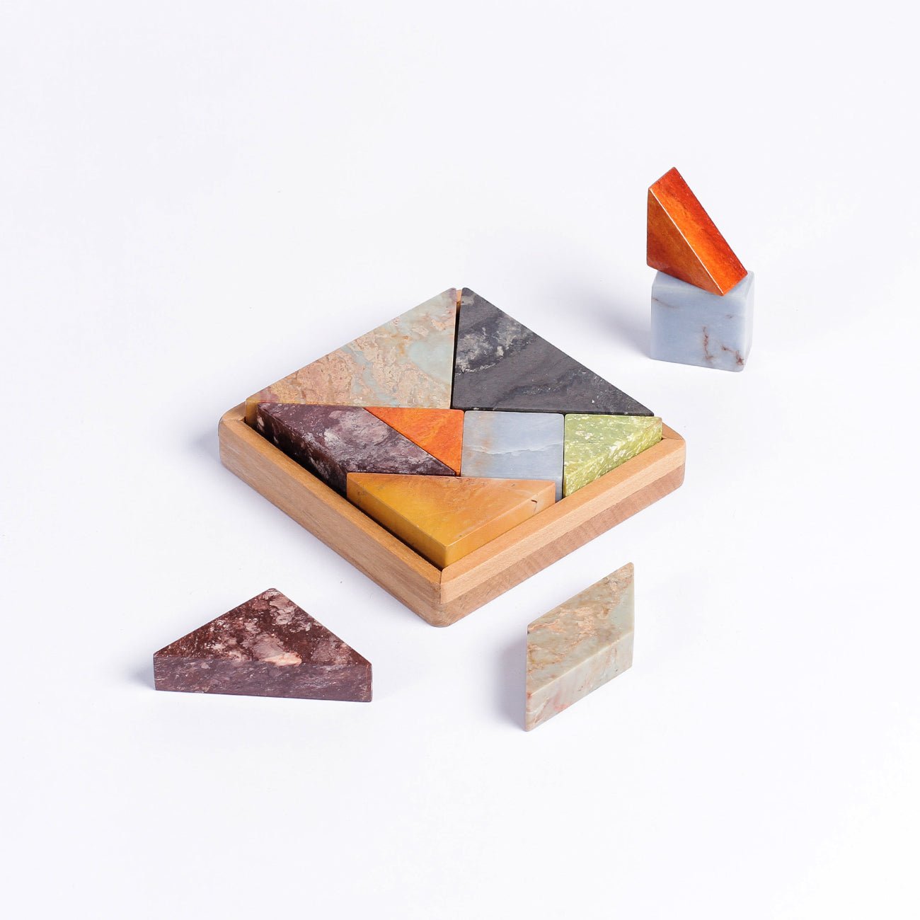 Tangram Gemstone Puzzle - Che Cose Belle