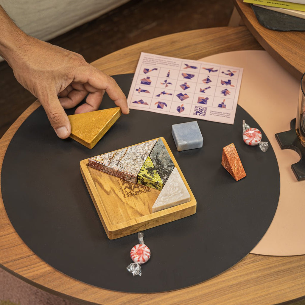 Tangram Gemstone Puzzle - Che Cose Belle