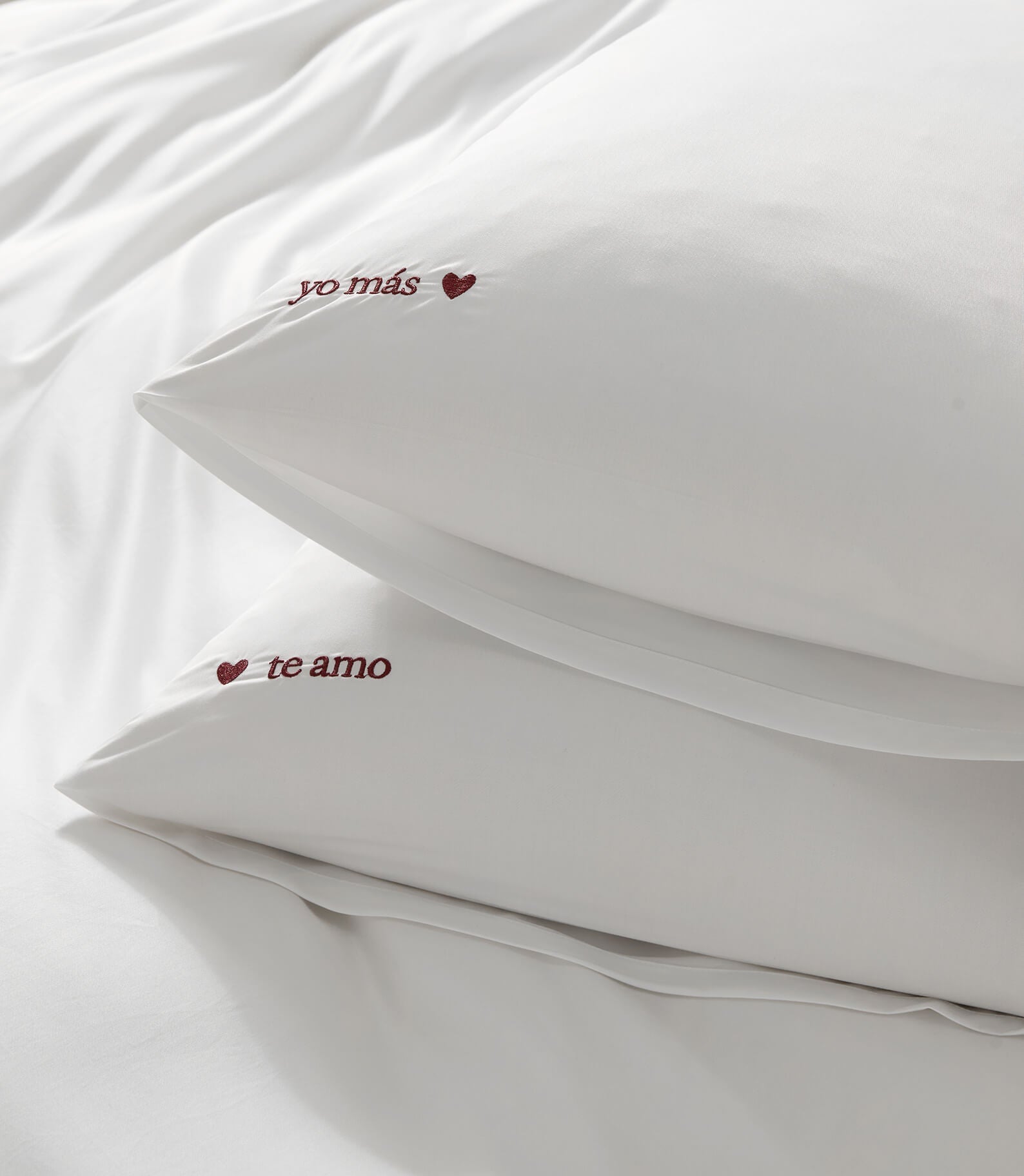 Te Amo Bamboo Viscose Pillowcase Set - Che Cose Belle
