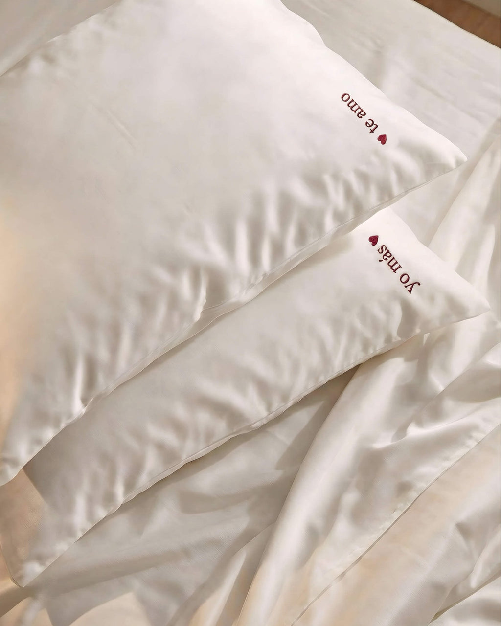 Te Amo Bamboo Viscose Pillowcase Set - Che Cose Belle