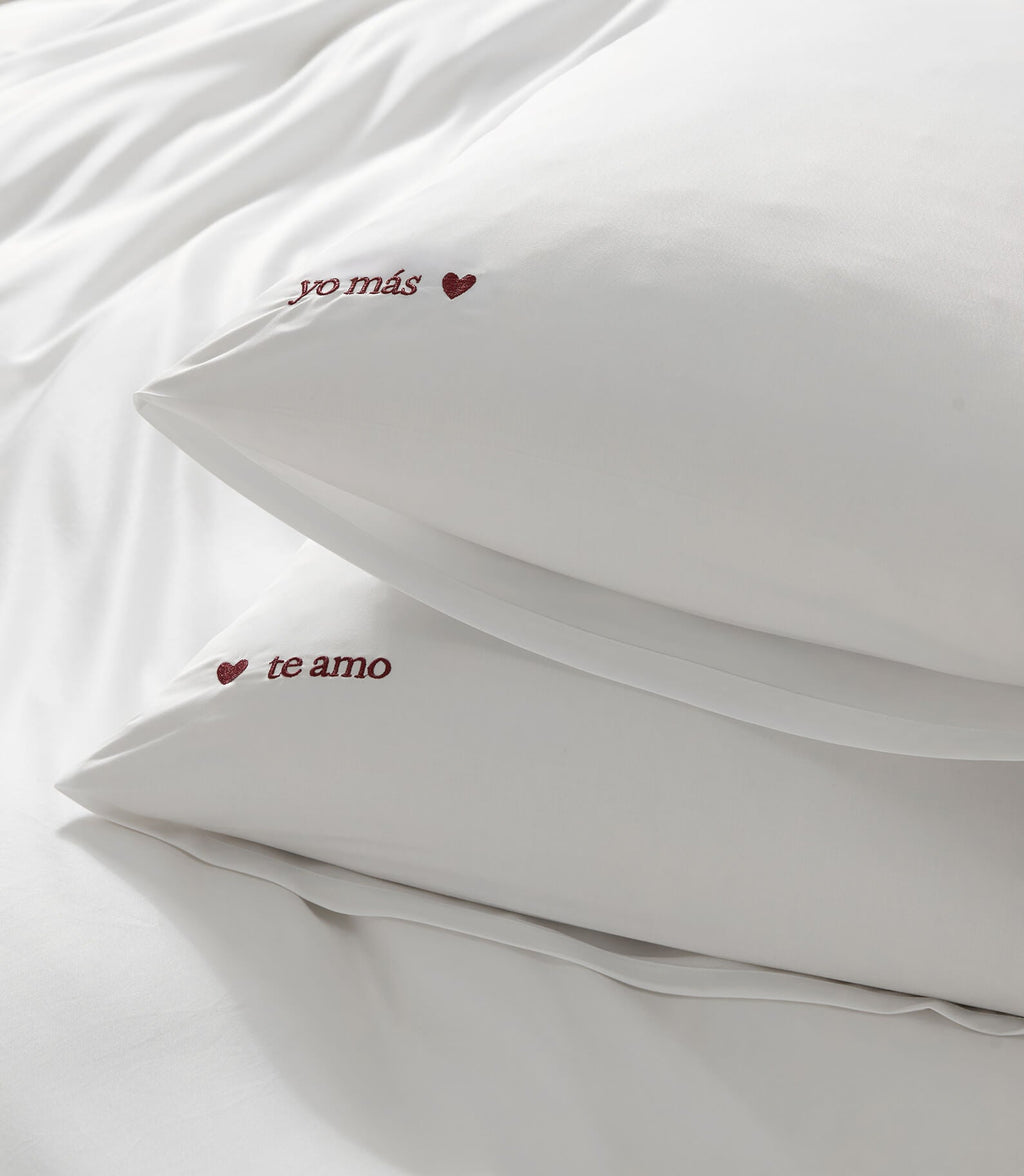 Te Amo Bamboo Viscose Pillowcase Set - Che Cose Belle