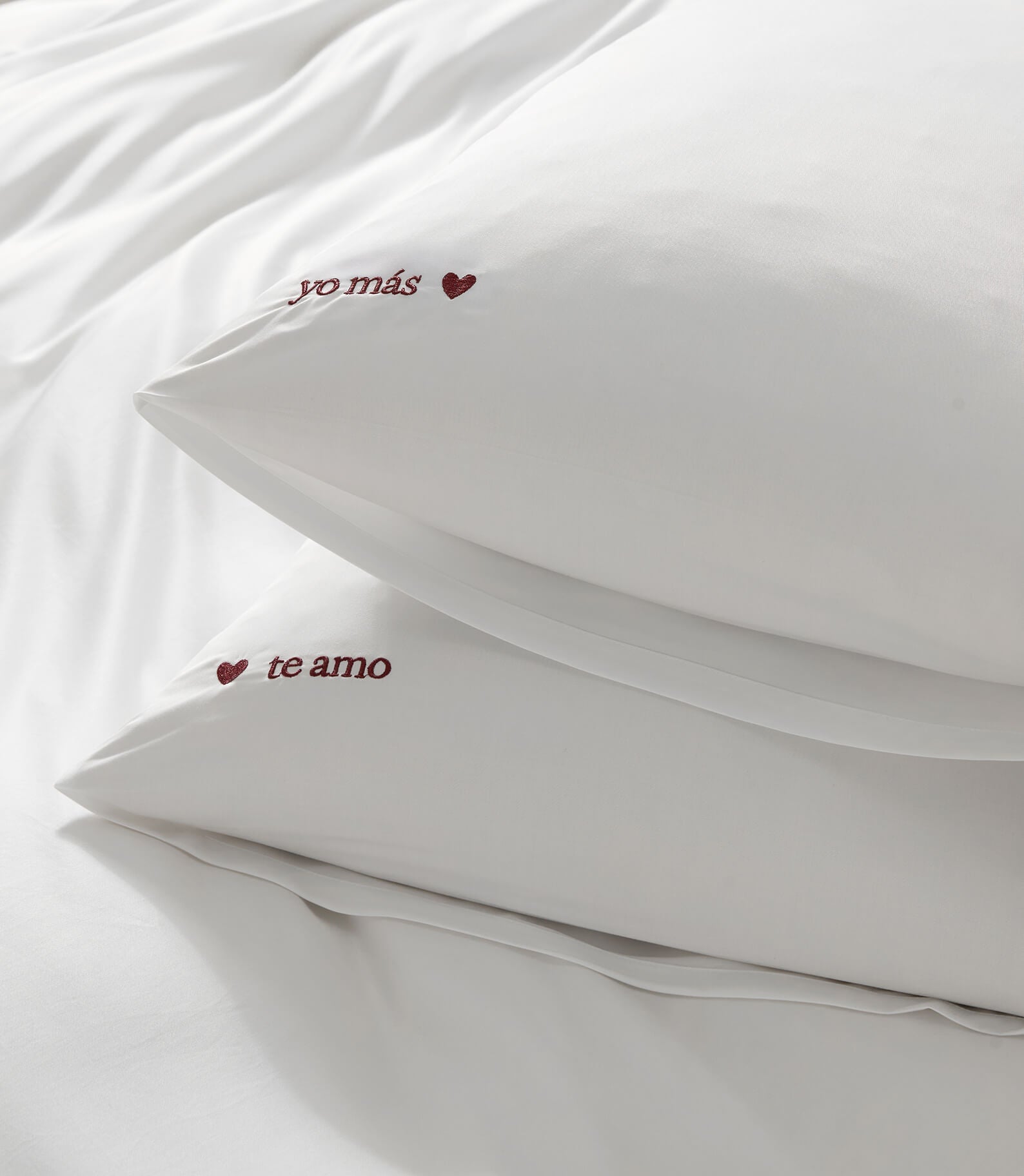 Te Amo Bamboo Viscose Pillowcase Set - Che Cose Belle