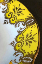 Tea Cup and Saucer by Paragon Made in England in Yellow, Gold, Pink - Che Cose Belle