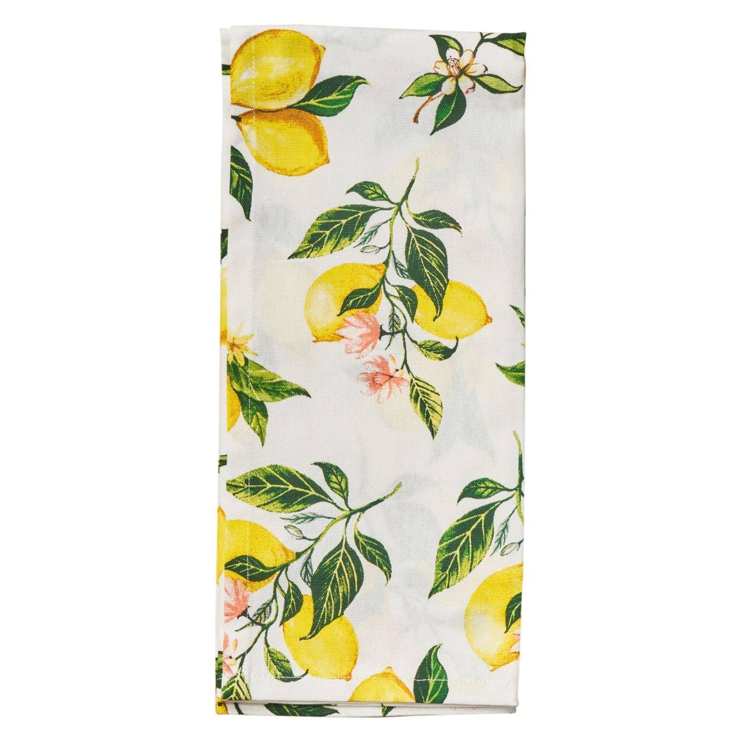 Tea Towel Capri Lemon Pattern | 100% Cotton | 30" X 20" - Che Cose Belle
