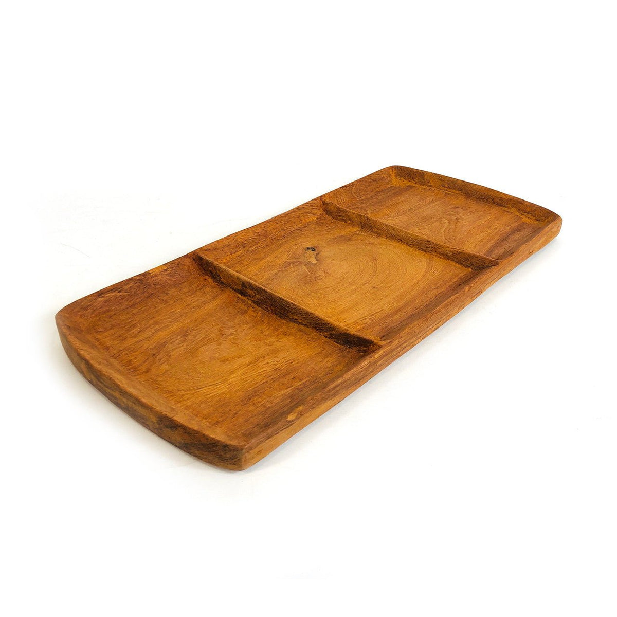 Teak 3 Part Serving Platter - Che Cose Belle