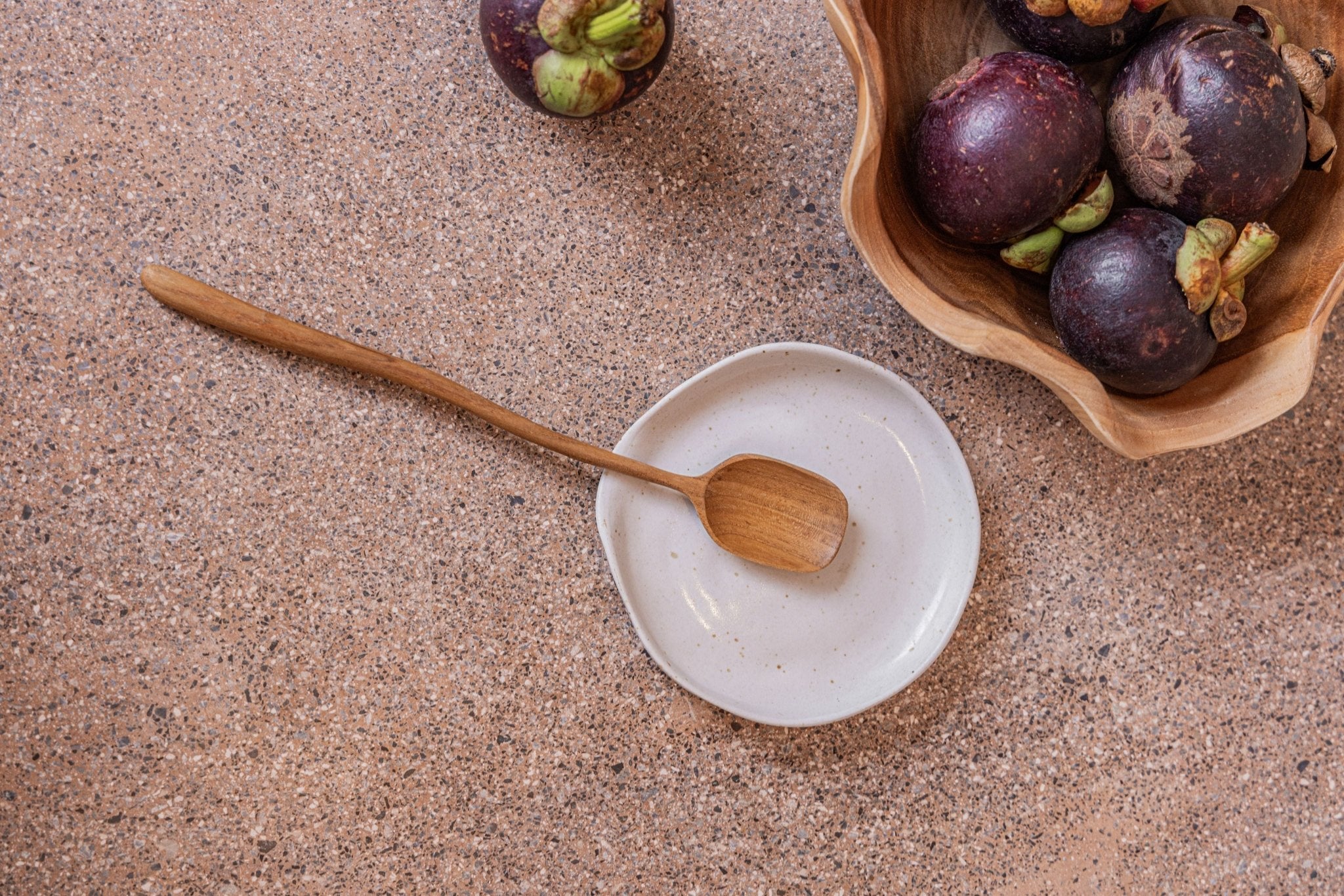 Teak Stirring Spoons - Che Cose Belle