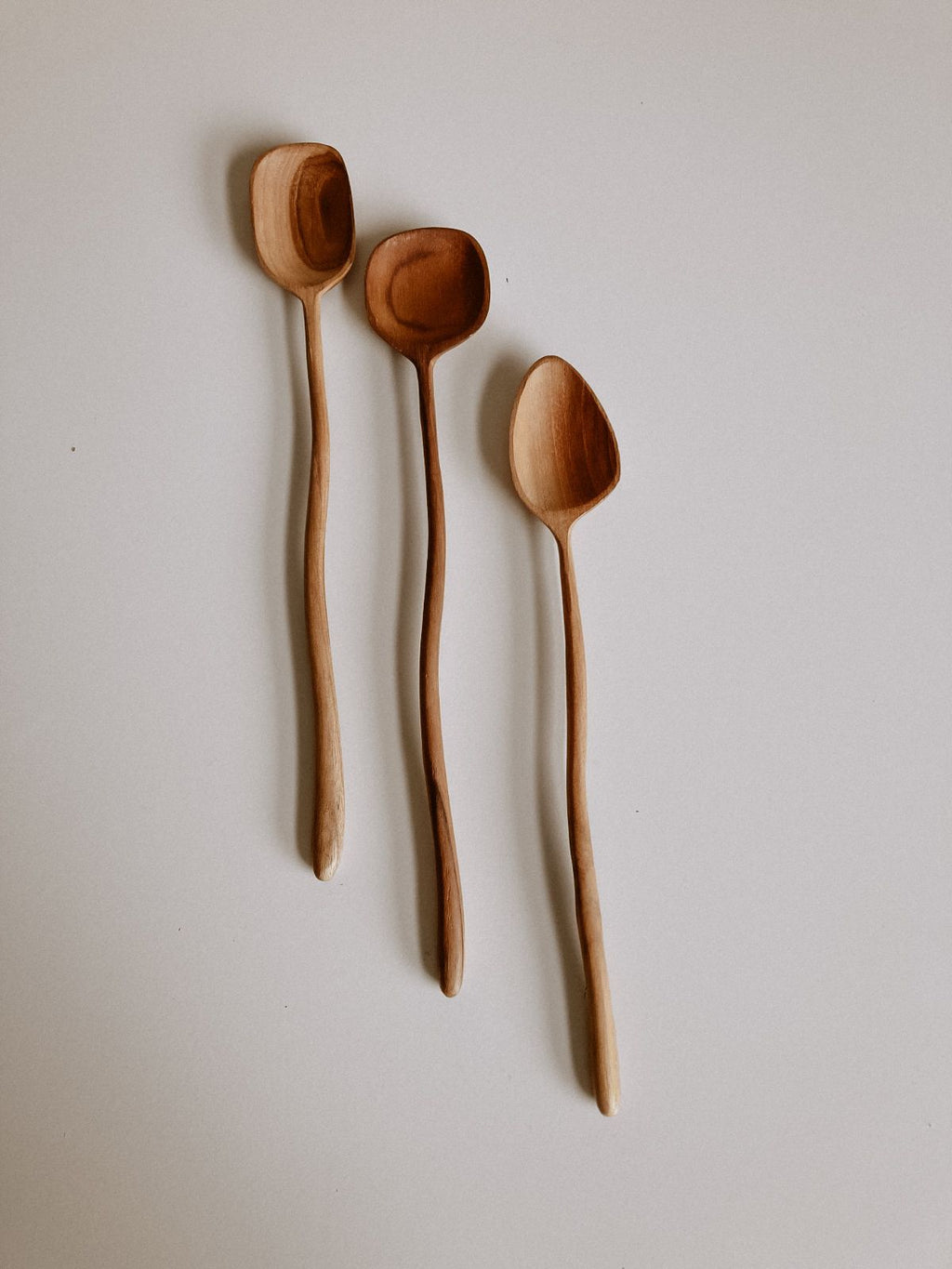 Teak Stirring Spoons - Che Cose Belle