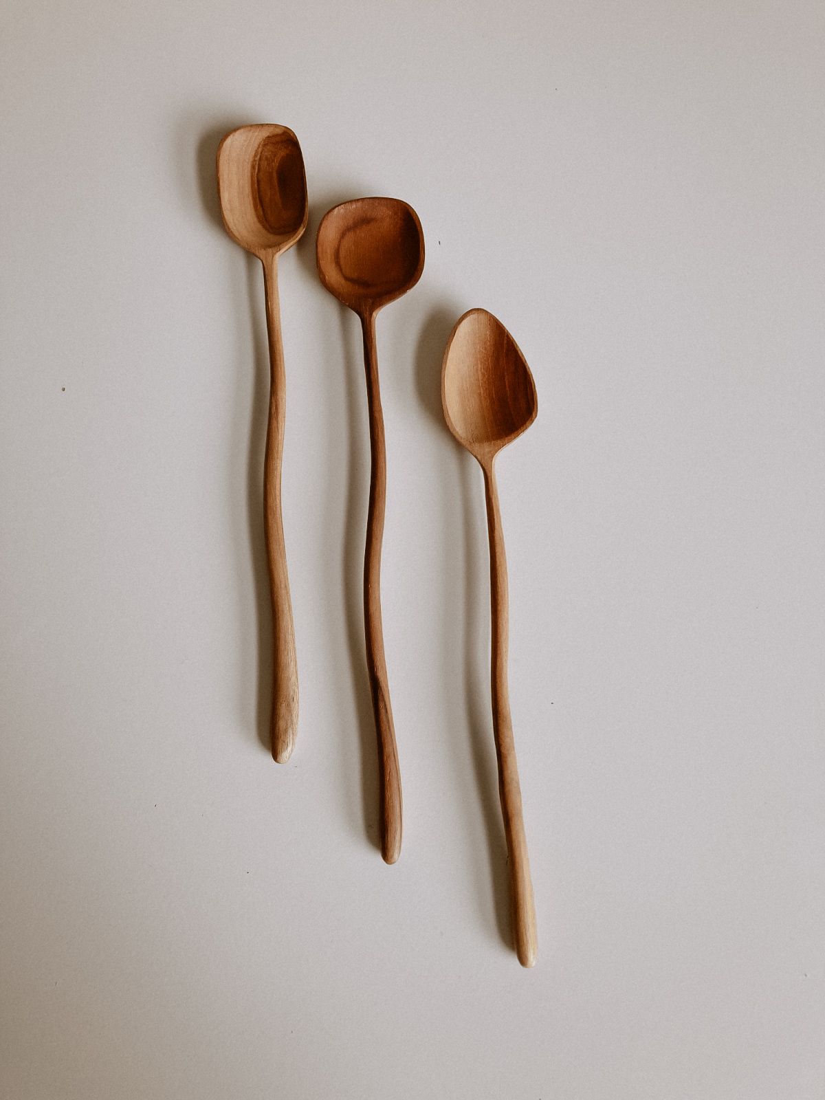 Teak Stirring Spoons - Che Cose Belle