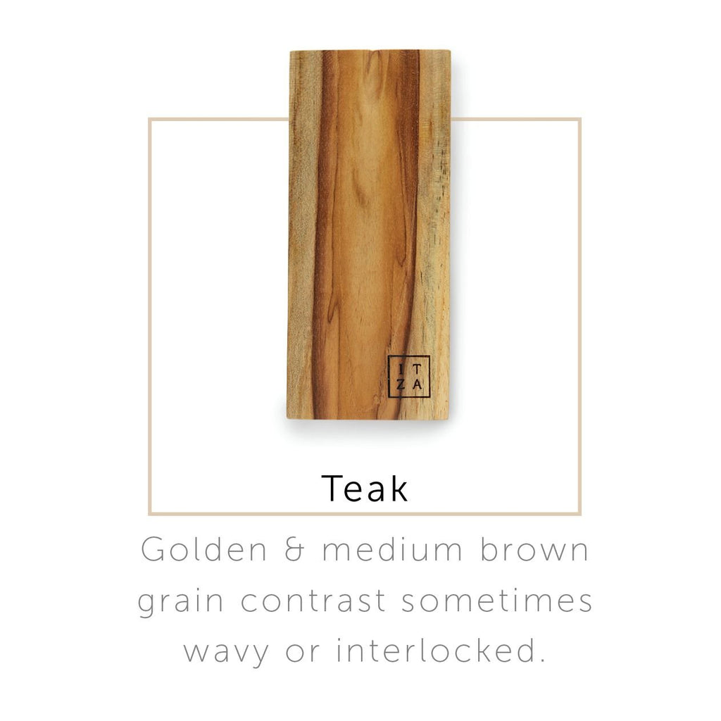 Teak Utensil Holder - Che Cose Belle