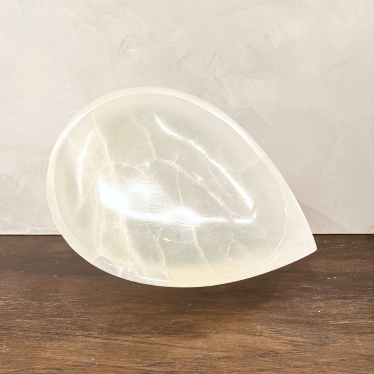Teardrop Selenite Bowl - Che Cose Belle