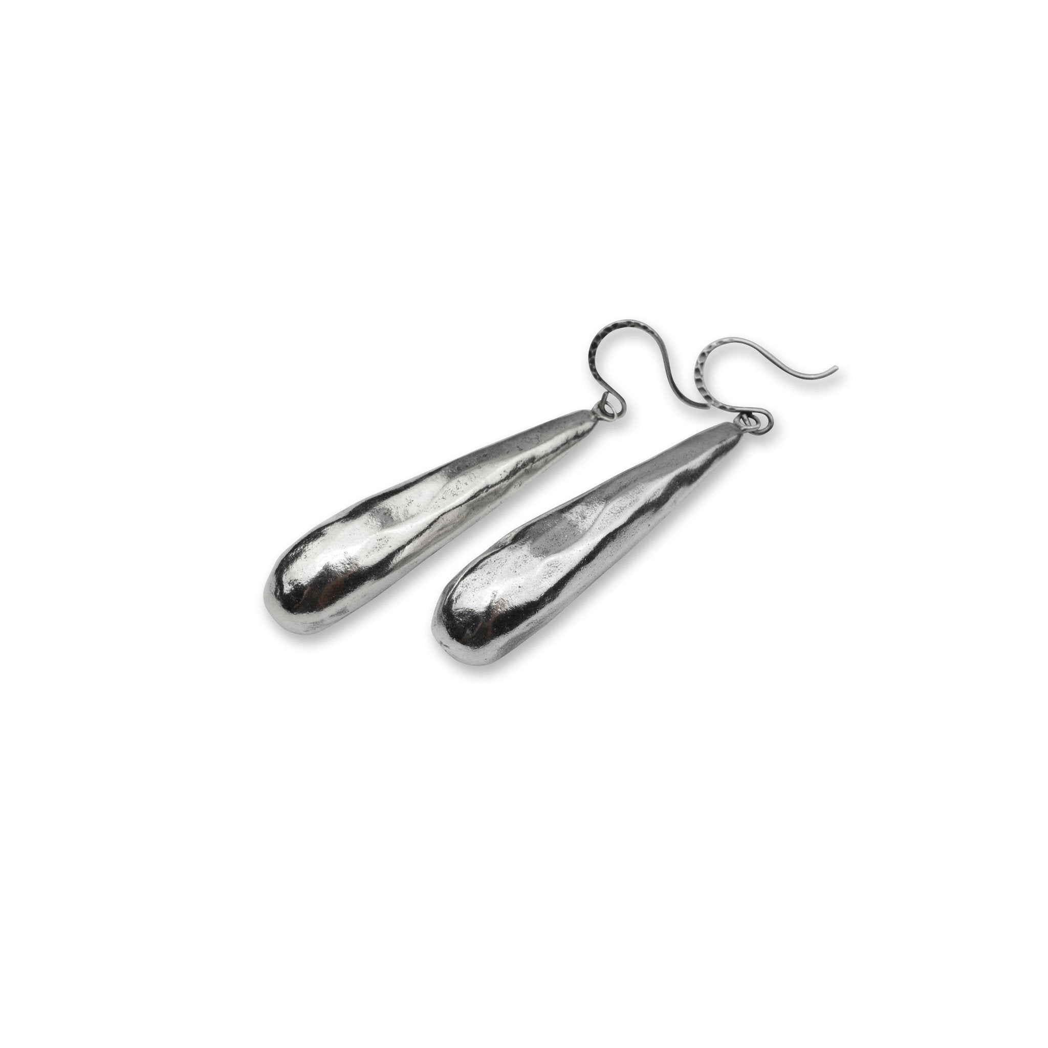 Teardrop Silver Earrings - Che Cose Belle