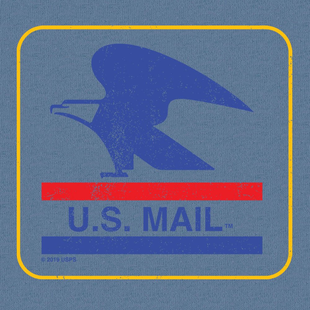 Tee Luv x Comfort Colors USPS U.S. Mail Eagle T-Shirt - Blue Jean - Che Cose Belle