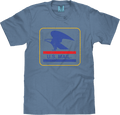 Tee Luv x Comfort Colors USPS U.S. Mail Eagle T-Shirt - Blue Jean - Che Cose Belle