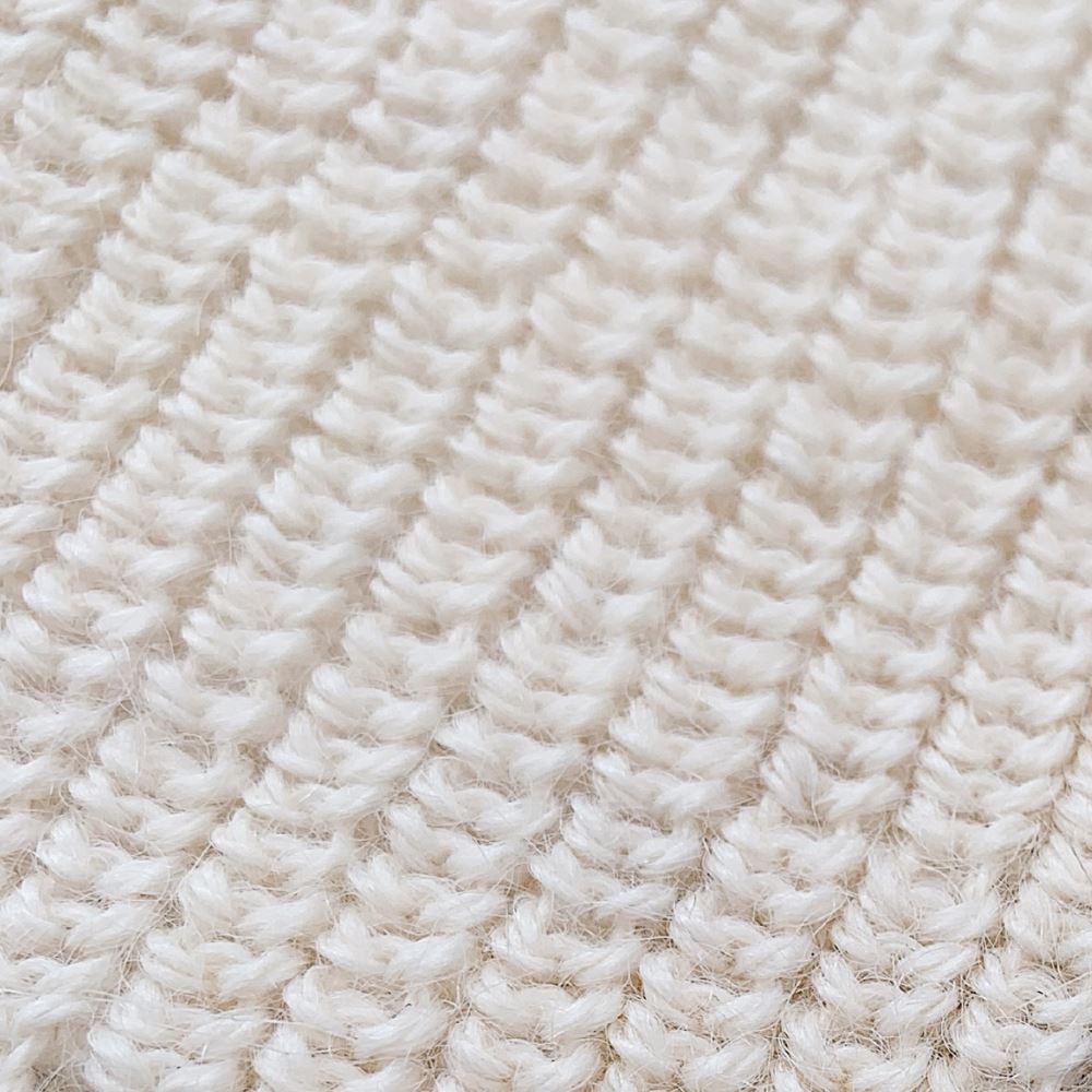 Textured Alpaca Beanie Hat - Che Cose Belle